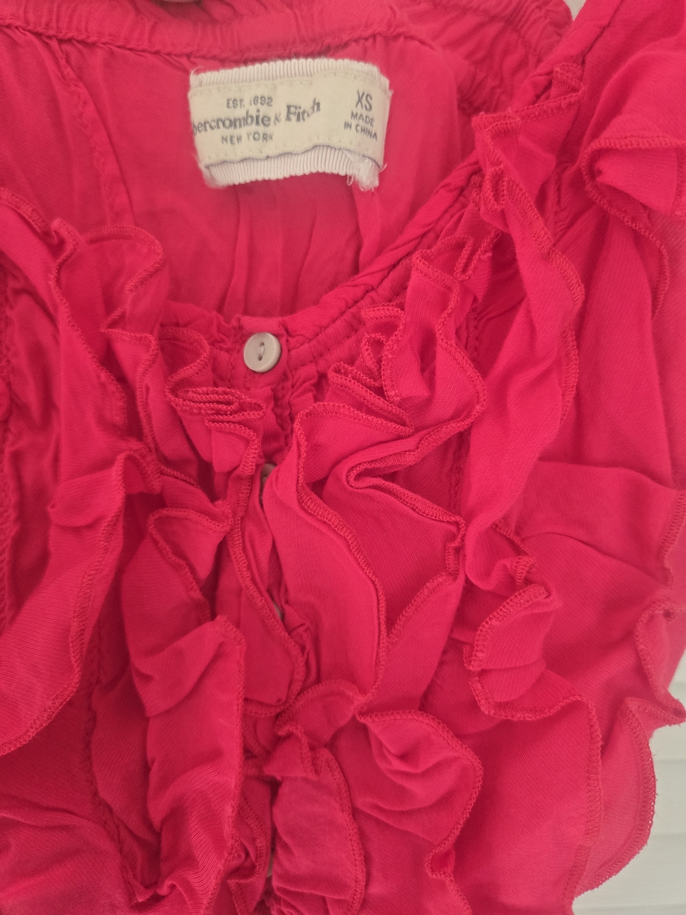 Pink Ruffled Top - Picture 2 of 4